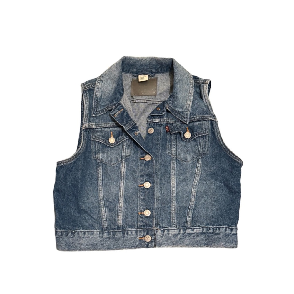Levis Denim Vest Size L